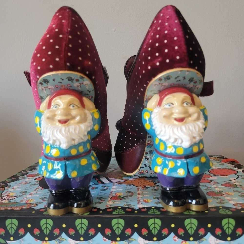 Irregular Choice Chukles Gnome Heels, VGUC, Size 36
